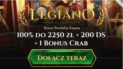 Bonus & Promocode Legiano Casino